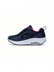 Women's Comfortable Arch Support Shoes, Comfortable Walking Shoes, Fashion Breathable Tennis Sneakers - Grey - View 9
