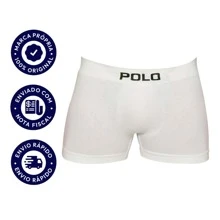 POLO STAR Kit 5 Cuecas Polo 781 Algodão Boxer Sem Costura Sortido