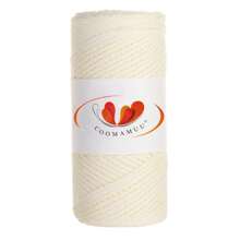 2mm Hollow  Yarn, Japanese Style Linen Round Rope For Crocheting & Weaving, Bag Making