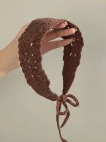 1 Băng đô ren cầu vồng ngọt ngào và cá nhân hóa, Phụ kiện phong cách INS mùa xuân/hè, Khăn xếp hoa phong cách đồng quê, Băng đô thủ công cổ điển của Pháp, Khăn trùm đầu móc hoa cúc dễ thương cho các buổi đi chơi của bé gái, Băng đô ngày lễ tình nhân, Phụ kiện tóc thu đông cho phụ nữ khi đi nghỉ, Khăn quàng cổ thanh lịch cho phụ nữ, Khăn trùm đầu mềm mại cho phụ nữ - Hồng - Xem 12