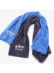 1 件运动毛巾、健身房吸汗毛巾、速干浴巾，适合户外活动、露营用品