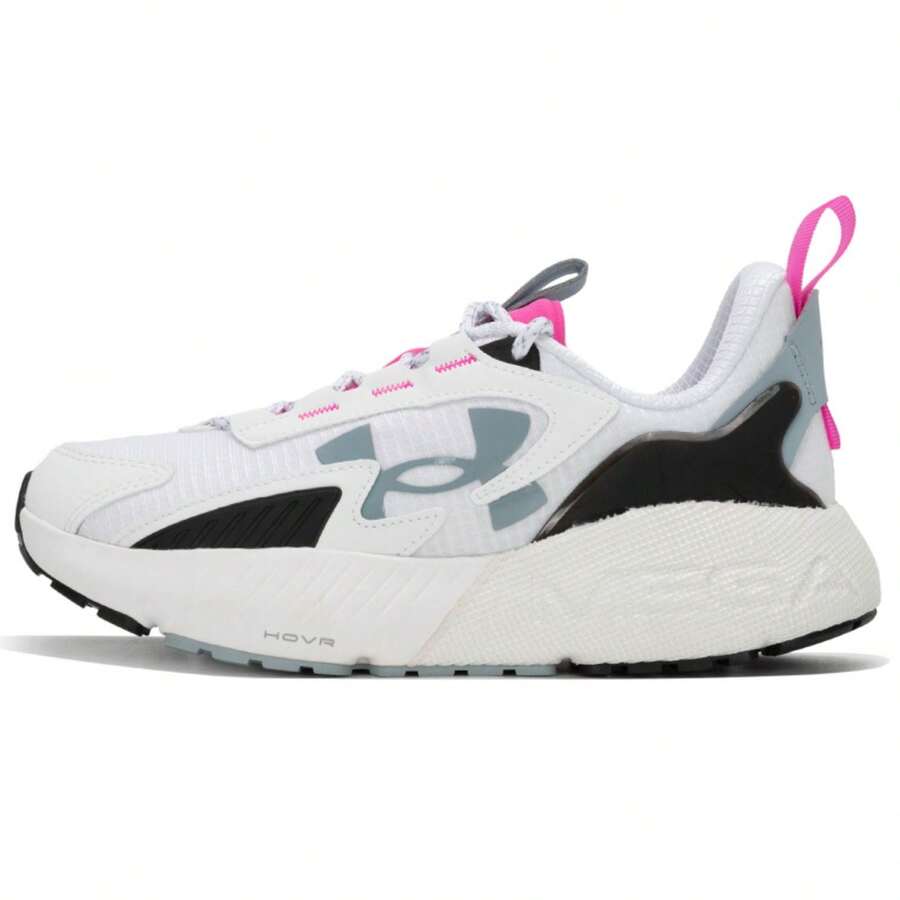 Under Armour 3026629-100 Breathable Running Shoes, Unisex Casual Low-Top Sneakers For Training - White/Black - View 1