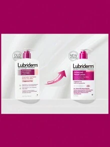 Lubriderm Soothing Body Lotion, Moisturizing And Nourishing For Soft, Smooth Skin In Autumn And Winter - Red Unscented 473ml - View 5