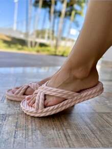 Cloud Orthopedic Slippers In 100% Original Eva - 乾枯玫瑰色 - 查看 3