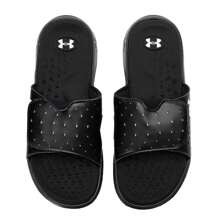 Under Armour Dép xỏ ngón màu đen nhẹ cho nữ Dép đi trong nhà thường ngày - 3026027-001 - màu đen - Xem 5