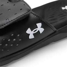 Under Armour Dép xỏ ngón màu đen nhẹ cho nữ Dép đi trong nhà thường ngày - 3026027-001 - màu đen - Xem 7