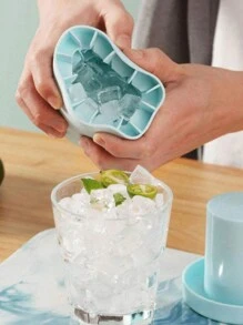 Refrigerator Ice Cube Tray, Round Silicone Ice Maker Mould, Mini Ice Ball Freezer Trays For Kitchen