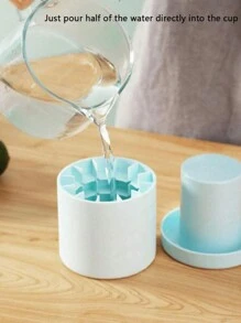 Refrigerator Ice Cube Tray, Round Silicone Ice Maker Mould, Mini Ice Ball Freezer Trays For Kitchen
