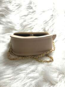 Round Minibag Star Plate With Strap And Zipper (Fits Cell Phone)