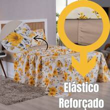 Sheet Sets with Pillowcases - 黃色 - 查看 2