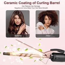 9mm Miniature Curling Iron With 2-Temperature Settings, Corn Curls Hair, Clip Applicator For Easier Operation, Heat Insulation Stand To Prevent Burns, Comes With 1 Glove - UK Plug(220-240V) - View 4