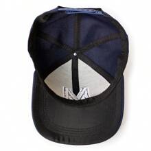 Curved Brim Cap Fits M Adjustable Strap High Quality Immediate Shipping - 藏蓝色 - 查看 7