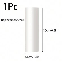 1Pc Portable Tearable Adhesive Lint Roller, Clothing Pet Hair Removal Roller For Dust And Hair Removal