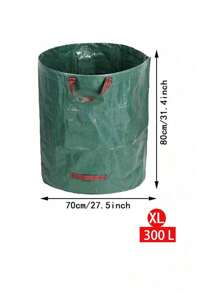 Outdoor Waterproof Large Capacity Leaf Storage Bag, Foldable Garden Yard Trash Waste Collection Bag - Multicolor - View 12