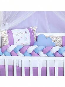 COMPLETE AMERICAN AND NATIONAL SLIM BABY CRIB KIT, FITS CRIB WITH MATTRESS UP TO 130CM X 70CM PROMOTION - 紫丁香花園 - 查看 3