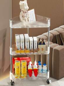 1 Miếng Đa chức năng Thép không gỉ Giá lưu trữ Với Rút mũ Thiết kế Đối với Phòng tắm , Phòng bếp , - Trong sáng - Xem 7