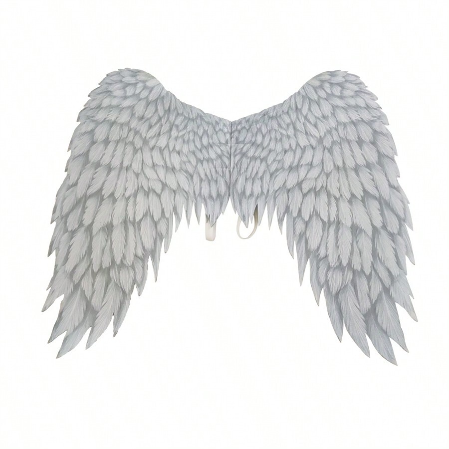 1pc Black & White Angel Wings, Holiday Party Photo Prop, Performance