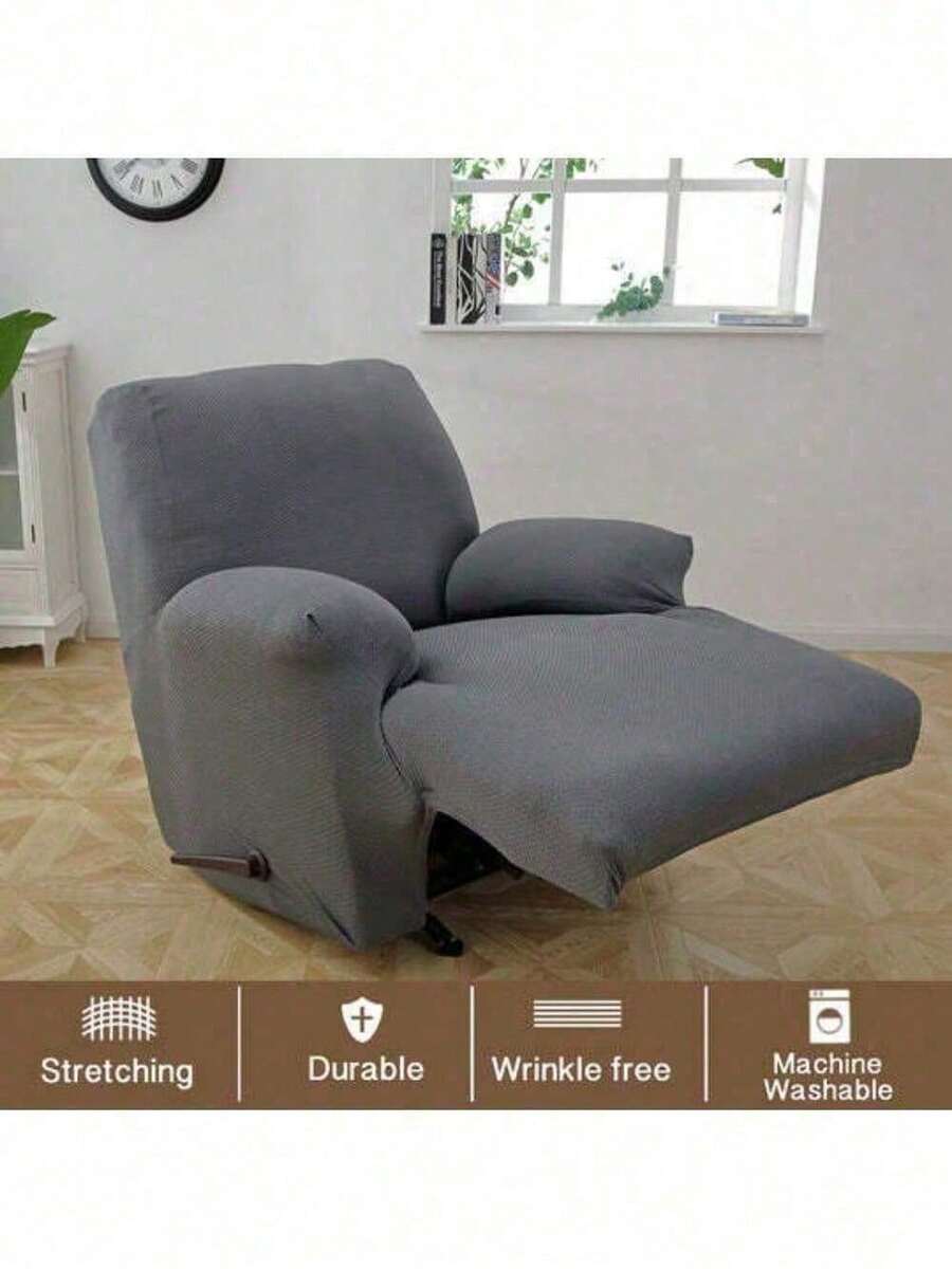 Funda de sillón reclinable elástica, funda de sofá, funda de mueble