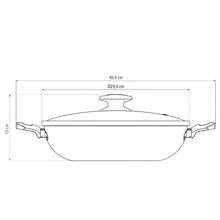 Loreto Wok Pan 3.3L 28cm Non-Stick Aluminum Starflon Red Tramontina - 27817022 - 紅色 - 查看 6