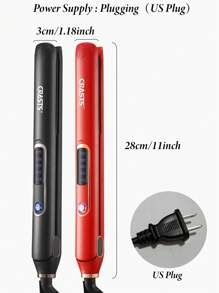 CRASTS CRASTS Professional Hair Straightener, Heatting Fast,Quick Temperature Adjustment,Titanium Hard Plate,Home&Salon Use,Hair Care Gift