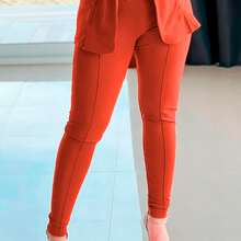 Youth Formal Set Jacket Pants - Brown - View 3