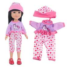娃娃衣服适合 12-14 英寸娃娃，时尚娃娃连衣裙，娃娃独角兽连体衣，娃娃睡衣，娃娃泳衣，可爱娃娃配饰，适合女孩生日圣诞礼物玩具 - 多款式 - 查看 6