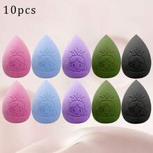 Princess Makeup Sponge Set, For Blending, Liquid, Cream, And Powder Foundation,For Loose Powder And Body Powder Application, Velvet Cosmetic Makeup Sponge For Liquid Foundation And Powder - Multicolor - View 20