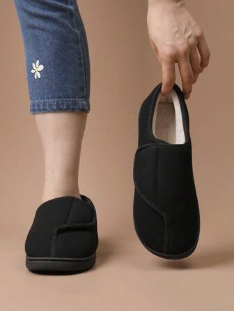 NCCB Women Slippers Adjustable Closure Toe Swollen Feet Slipper Shoes Memory Foam Comfy House Shoes