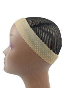 1 Stück Hautfarbenes tragbares rutschfestes Silikon Haarband Perückenkappe, Rückkehr zur Schule, Reise-Urlaubsartikel, Haarzubehör für Frauen, Haarkräusler, Lockenbürste, Lockenwickler, Produkte für lockiges Haar, Lockenstab, Lockenwickler für Haarkräuselung, Werkzeuge für lockiges Haar, Haarwickler, Haarwickler, Lockiges Haar, Hitzefrei Locken, Hitzefrei Locken, Haarkräusler, Friseur, Haarkräusler, Friseurzubehör, Lockenwickler, Produkte für lockiges Haar, Lockenstab, Lockenwickler für Friseurausrüstung, Zubehör, Haarkräuselung, Werkzeuge für lockiges Haar, Haarwickler, Weihnachten, Hitzefrei Wellen, Reiseessentials, Reiseessential, Frisur, Friseurhandwerk