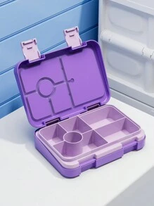 1pc Bento Lunch Box, Leakproof Large Bento-Style With 6 Compartments Portions Lunchbox, Reusable On-The-Go Meal And Snack Packing For Office, And Picnics Lunch Containers Lunch Box Accessories,Kitchen,Christmas Gift - Multicolor - View 19