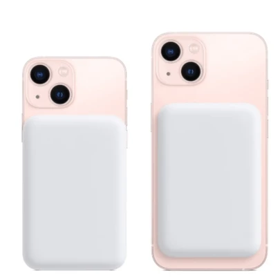 Carregador Portátil 5000mah Magsafe Indução iPhone Apple Sem fio Bateria Carga