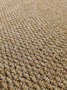 1pc Simplified Solid-Color Premium Jute-Like Fabric Door Mat, Water Absorbent Durable Soft Indoor/Outdoor Rug, Easy To Clean Machine Washable Doormat For Entryway, Bedroom, Etc.