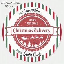 96 件万圣节恐怖木乃伊不给糖就捣蛋经典圆形贴纸着迷万圣节经典圆形贴纸可爱水彩生日万圣节经典圆形贴纸，圣诞节 - 彩色 - 查看 71