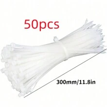 100 条/包 绿色扎带，尼龙扎带，3 毫米 X 3.93 英寸-4 毫米 X 11.8 英寸，重型扎带，耐高温，适用于家庭、情人节、生日毕业典礼、假植物 - 軍綠色 - 查看 9