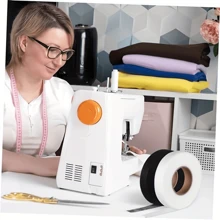 2 Rollen selbstklebende Gardineneinfassung, Klebeband für Bekleidungssäume, Textilkleber, Nähfreies Klebeband, hitzeaktivierter Klebstoff, Gardinen-Klebeband, Kleider, doppelseitiges Klebeband, Einfassungsband zum Nähen von Röcken, Stoffen, Basteleien, Nähzubehör