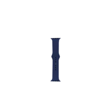 SEV Soft Silicone Strap Compatible With Apple Watch Ultra 49mm And Smartwatch 45 44 42mm/38 40 41mm - 藏蓝色 - 查看 5