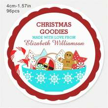 96 件万圣节恐怖木乃伊不给糖就捣蛋经典圆形贴纸着迷万圣节经典圆形贴纸可爱水彩生日万圣节经典圆形贴纸，圣诞节 - 彩色 - 查看 96