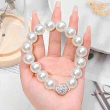 New Magnetic Window Curtain Clip, Elegant Pearl Magnetic Curtain Tie Backs, No Drilling Magnetic Curtain Clips And Tassels - Multicolor - View 1