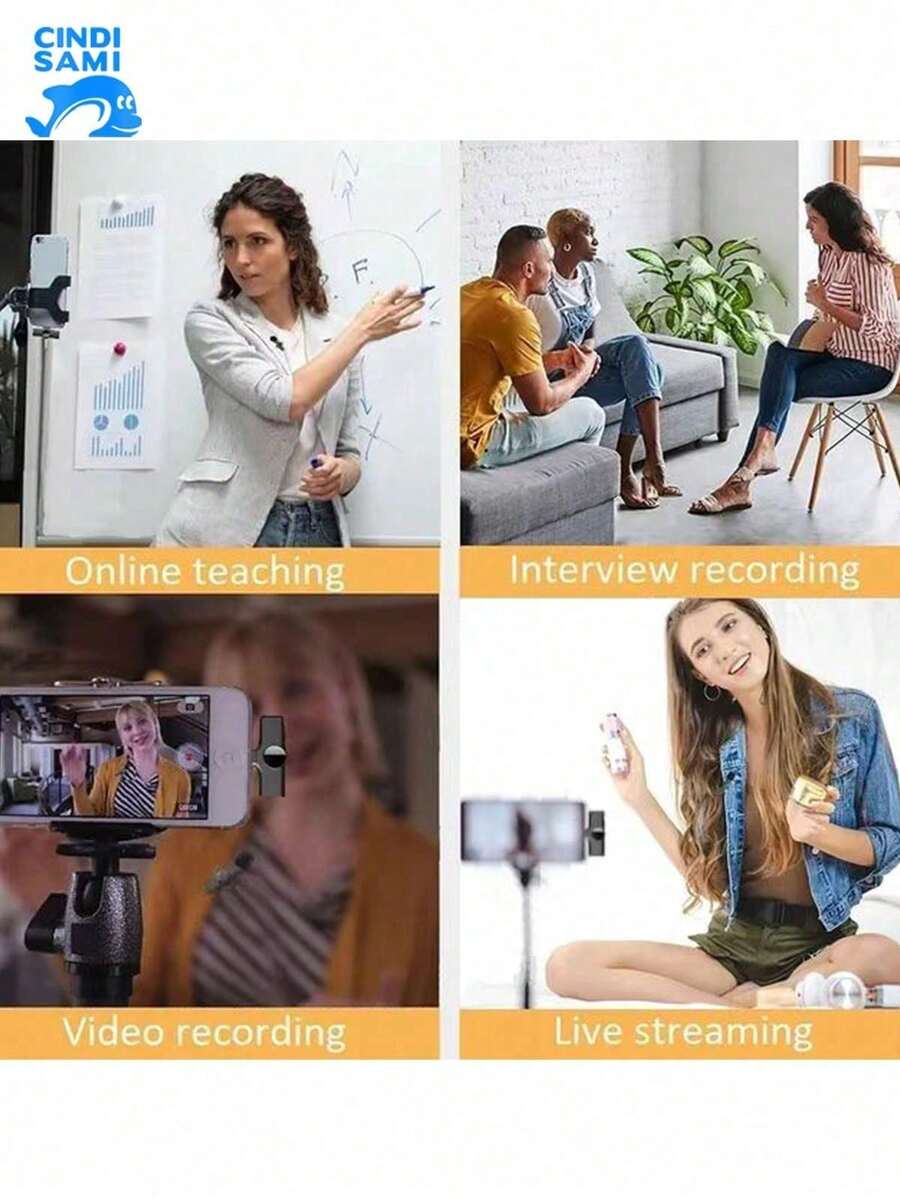 Lapel Microphone Mobile Phone Special Microphone Radio Jitterbug Live