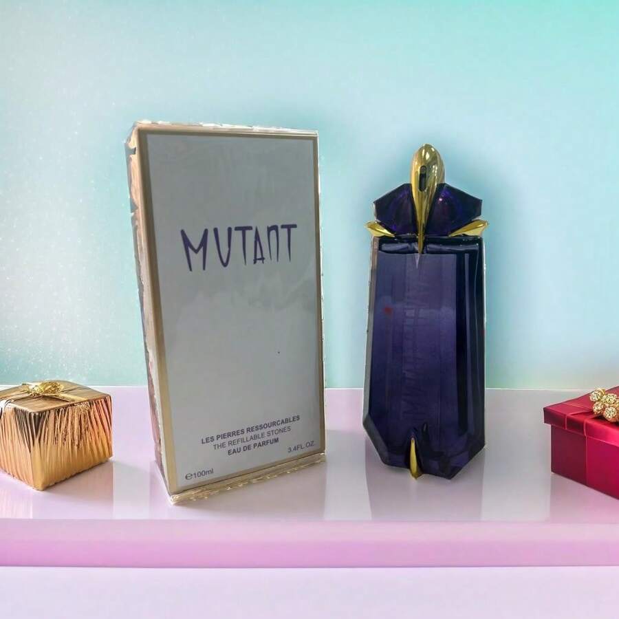Mutant Perfume 100 ml Eau de Parfum Recargable para Mujeres, Aroma Floral Oriental Intenso, Elegante y Sofisticado - Cálido y picante - Ver 1