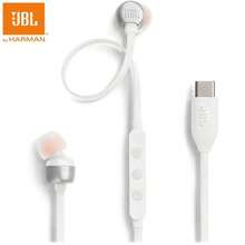 JBL TUNE 310C - Fones de ouvido intra-auriculares de alta resolução com fio, cabo plano anti-emaranhamento, controle remoto de 3 botões com microfone