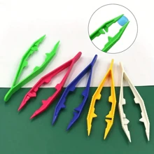 5 Colori Pinzette In Plastica Per Perline Fai Da Te E Perline Termosaldate[Colore Casuale]