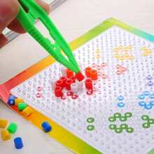 5 Colori Pinzette In Plastica Per Perline Fai Da Te E Perline Termosaldate[Colore Casuale]