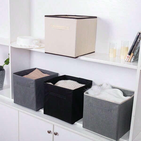 1 Stück Schwarz/Dunkelgrau/Grau/Beige Wäsche Organizer Deko Herbstdekoration Inneneinrichtung Heimdekoration Schlafzimmerdekoration