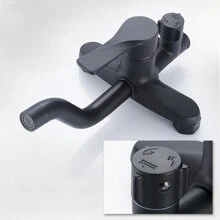 手持花洒 家居浴室装饰 - 黑色 - 查看 8