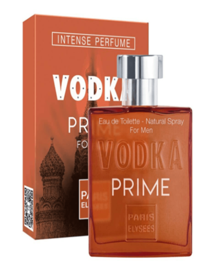 Vodka Prime For Men Perfume Masculino Lançamento Paris Elysees 2024 Original Lacrado com Nota Fiscal