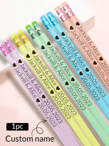 6/30/60/120/240 pièces Crayons personnalisés avec gravure de nom/texte, crayons de croquis personnalisés, crayons personnalisables en vrac, crayons de golf personnalisables avec gommes, crayons effaçables pour enfants, crayons amusants pour enfants, pour mariage, anniversaire, fête de retour à l'école, pour la classe, le bureau, l'école, les étudiants, les récompenses pour enfants, retour à l'école, pour le bureau, pour l'école, pour la classe, lycée, étudiants universitaires, première année, deuxième année, étudiants de première année, multifonctionnel, ornemental, personnalisé, unique, personnalisé, travailleurs, clients, étudiants, pour les affaires/le travail/le bureau, pour l'école