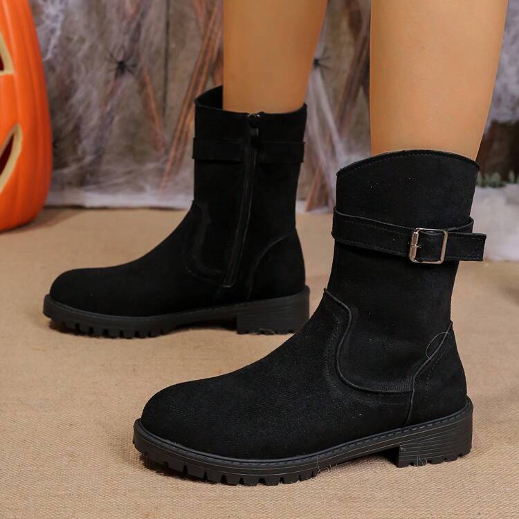 Black fall booties hotsell