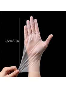 1盒/40只/70只一次性手套，居家/美发/清洁/烹饪手套，情人节，新年用品 - 多色 - 查看 2