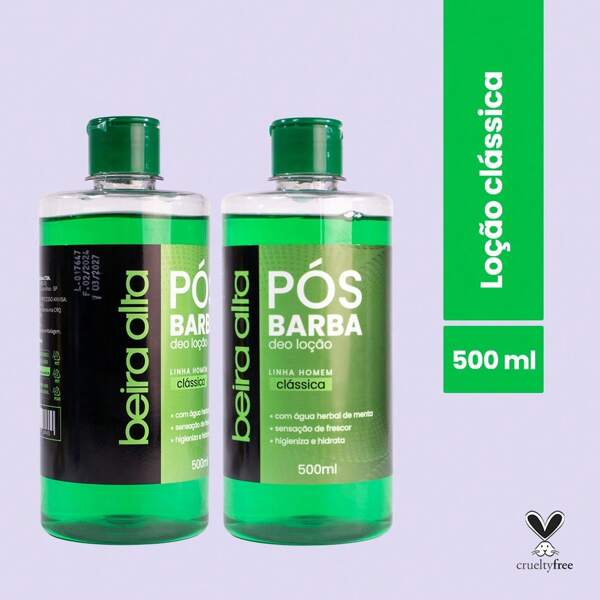 Loção Pós Barba Masculina 500ml - Beira Alta